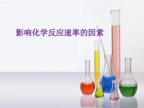 苏教化学选修 化学反应原理专题2 第一单元 化学反应速率(共18张PPT)