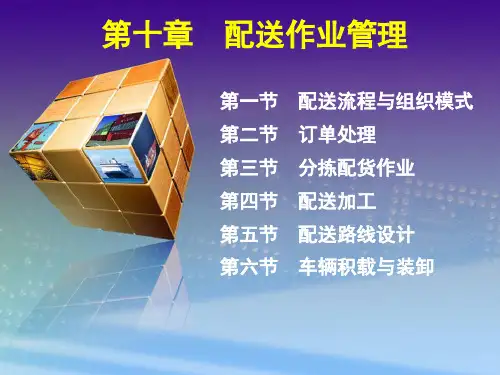 配送作业管理-PPT课件