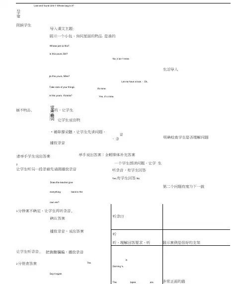 课堂观察记录-初中英语1(20201111074352)