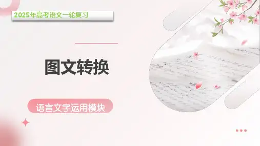 第10讲 图文转换(课件)高考语文一轮复习(新教材新高考)
