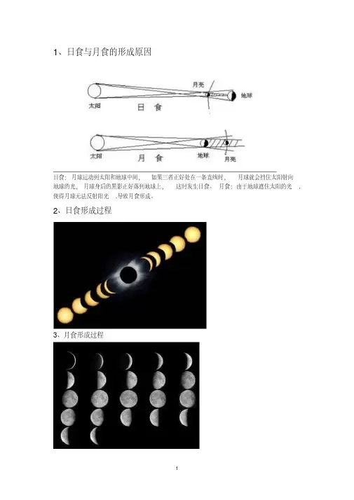 教科版3-6年级科学实验重点知识归纳整理