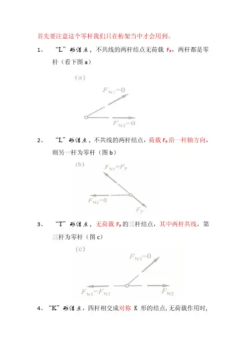 零杆的判定——精选推荐