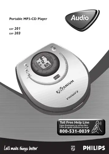 Philips 电子产品用户指南说明书