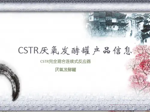 CSTR厌氧发酵罐产品信息