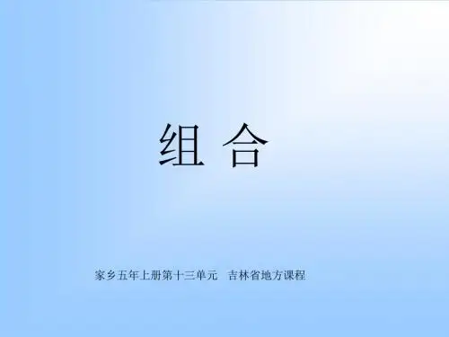 组合  金钥匙 吉林省成功训练 五年上册第十四  十五单元 lsj  lsj