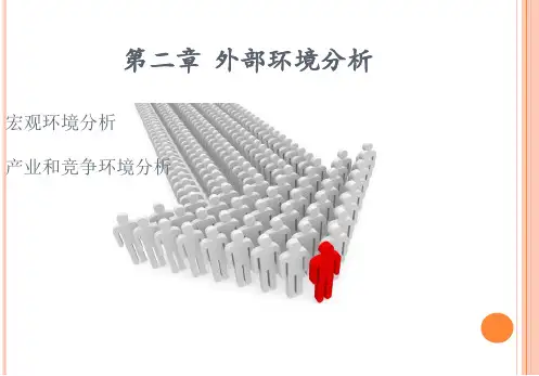 第二章  外部环境分析  《战略管理》PPT课件
