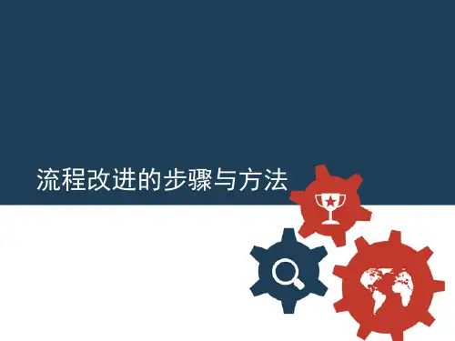 流程改进的步骤与方法精美课件PPT