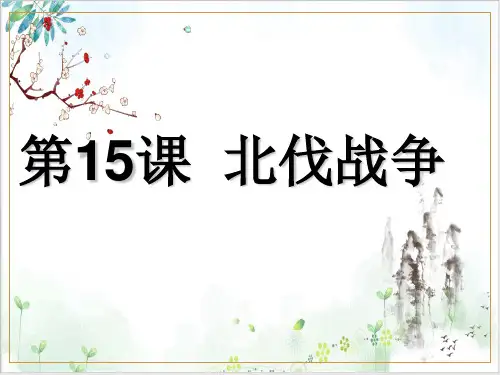 (部编)《北伐战争》ppt公开课课件2