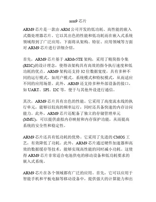 arm9 芯片