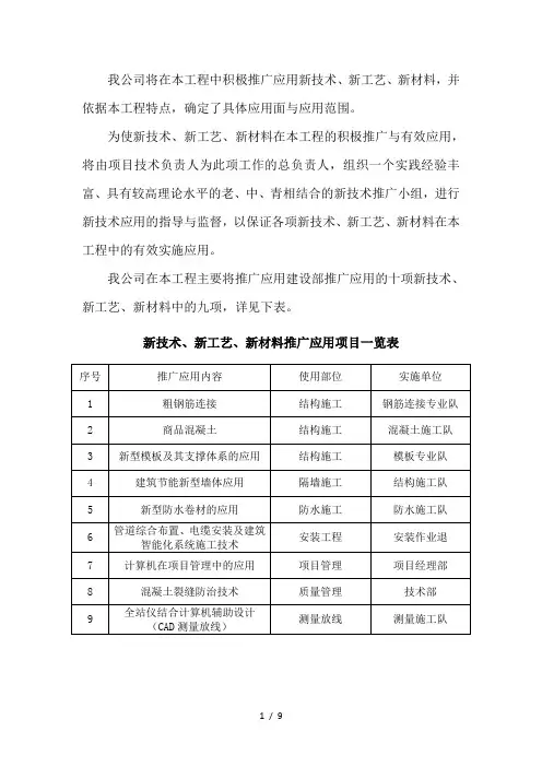 四新技术