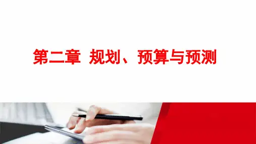2020新版CMA(美国注册管理会计师) P1 第二章 规划、预算和预测02