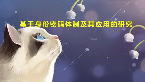 基于身份密码体制及其应用的研究