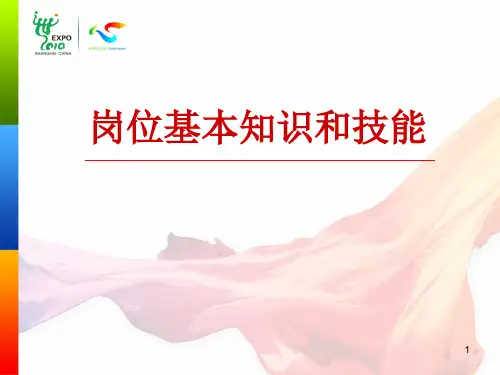岗位基本知识和技能
