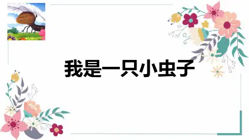 统编版语文二年级下册11《我是一只小虫子》 课件