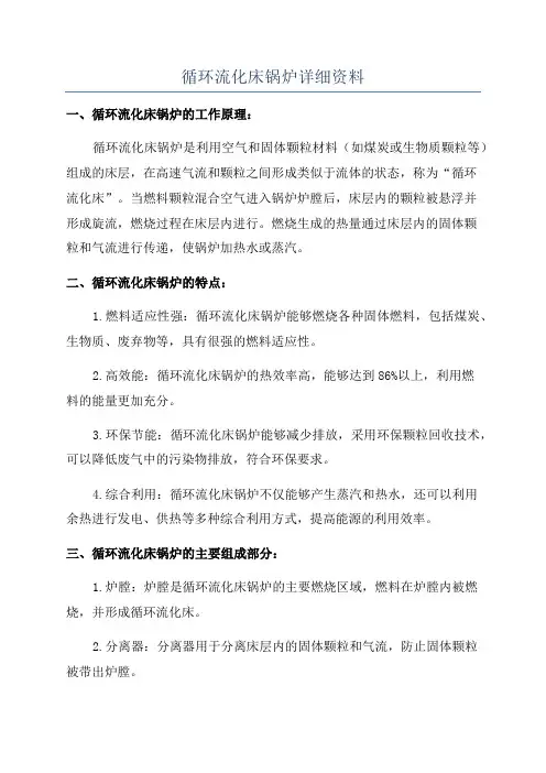 循环流化床锅炉详细资料