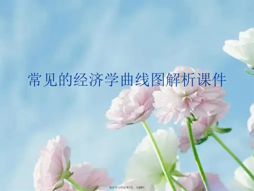 常见的经济学曲线图解析课件