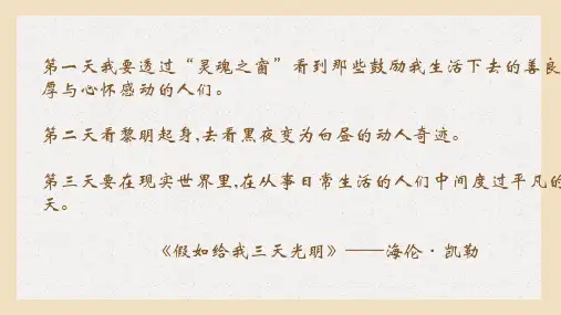 《再塑生命的人》ppt课件