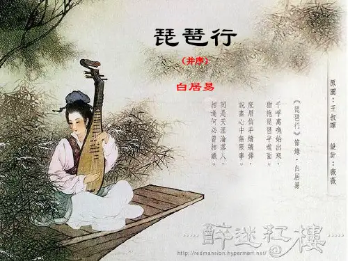 琵琶行(大赛一等奖)