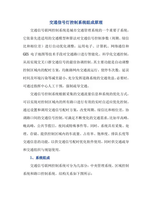 交通信号灯控制系统组成原理