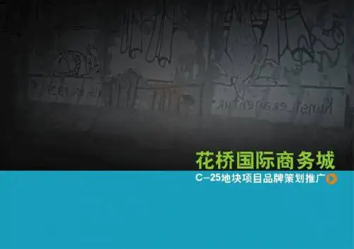 精品-昆山花桥国际商务城C-25地块项目品牌策划推广
