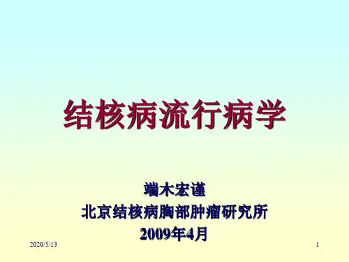结核病流行病学(北京090413)