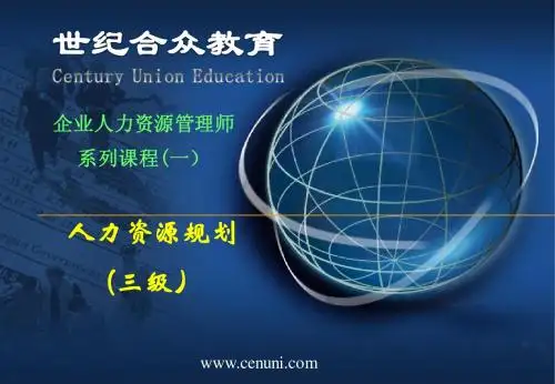 人力资源规划(三级)