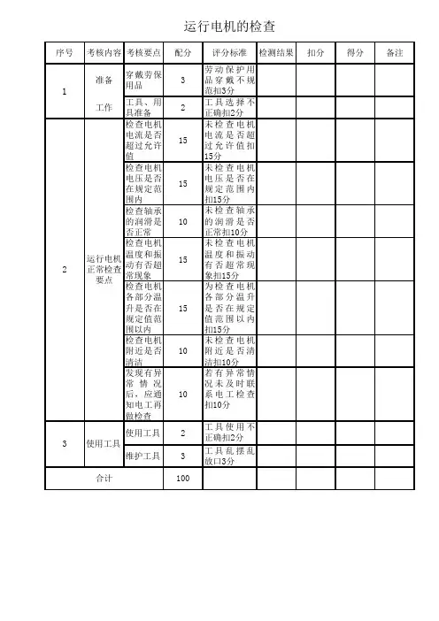 水处理值班员实际操作试题