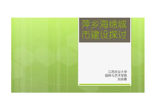 萍乡海绵城市建设探讨