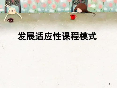 发展适应性课程(课堂PPT)