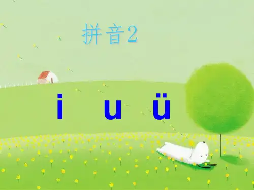 拼音iu-ü拼音ppt课件