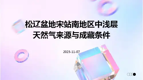 松辽盆地宋站南地区中浅层天然气来源与成藏条件