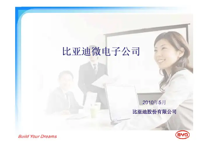BYD 产品简介