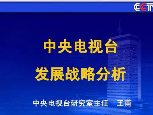 中央电视台发展战略分析