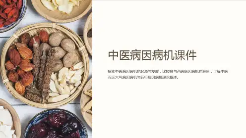 《中医病因病机课件》
