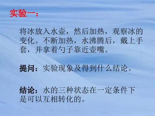 探究物质的熔点与沸点