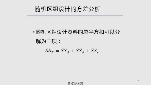随机区组设计.pptx