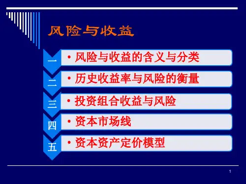 资本资产定价模型