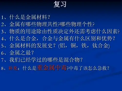 课题2_金属的化学性质
