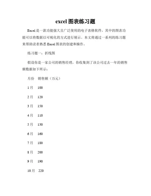 excel图表练习题