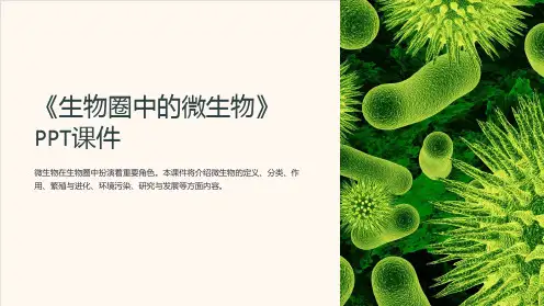 《生物圈中的微生物》课件