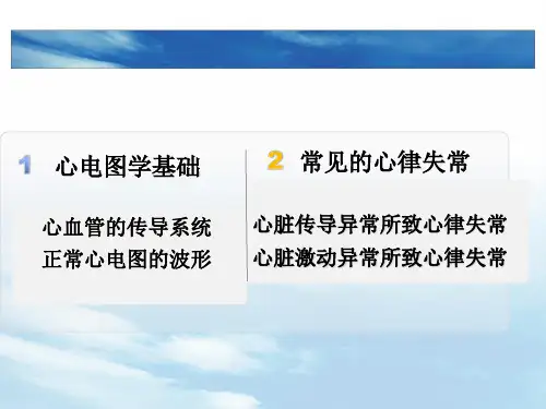 心电图相关知识ppt课件