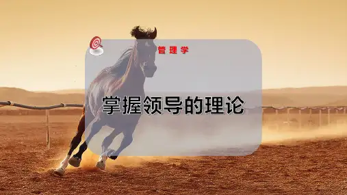 掌握领导的理论PPT模板
