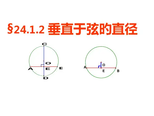 垂径定理专题教育课件