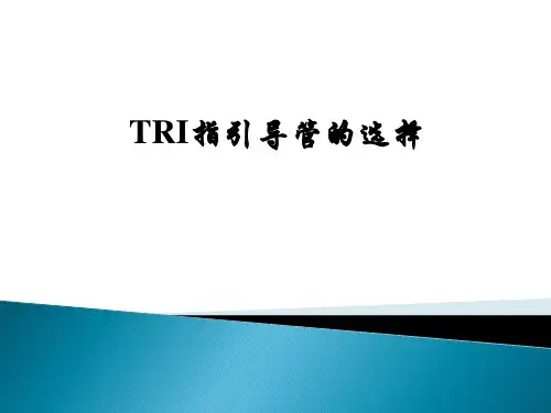 指引导管的选择精选全文