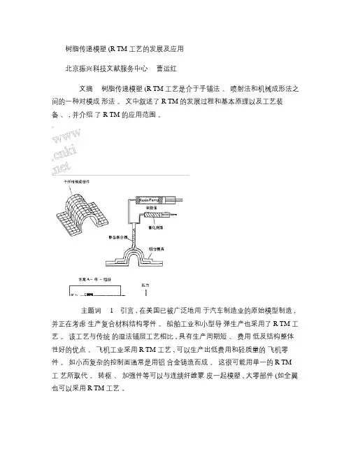 树脂传递模塑_RTM_工艺的发展及应用