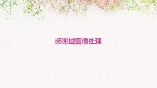 频率域图像处理