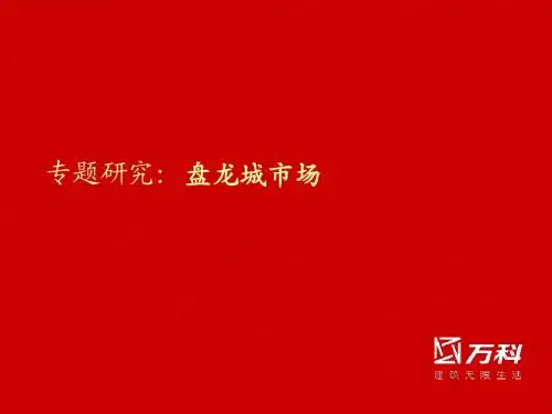 盘龙城片区市场情况