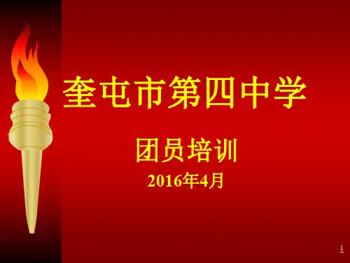 团员知识课ppt课件