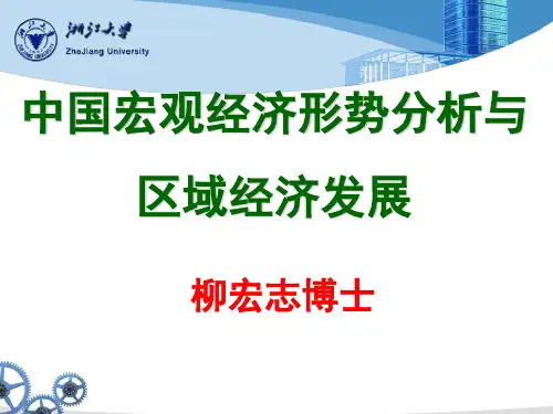 宏观经济形势分析
