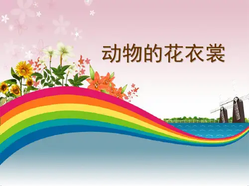 (一上)美术优秀课件-4《动物的花衣裳》｜广西版 PPT(15页)